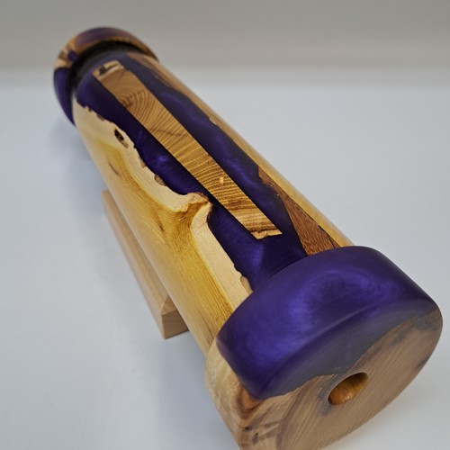 Click to view detail for SC-135 Kaleidoscope, Exotic Hardwood, Osage and Purple Resin $178